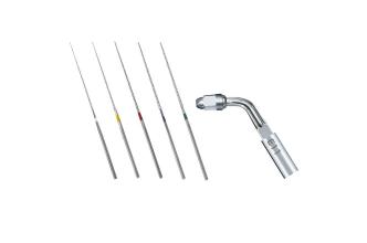 Zestaw pilników wraz z uchwytem do skalera piezoelektrycznego Endo Kit E11 (zęby przednie)